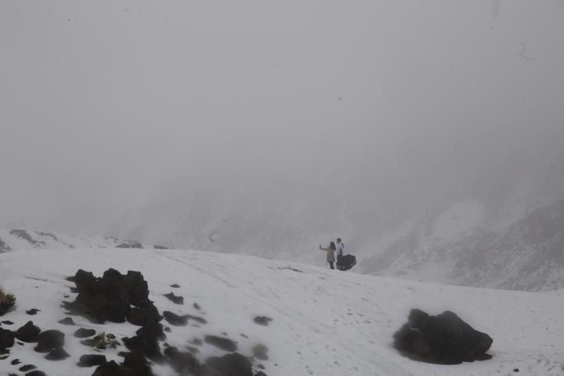 Visita al Teide nieve  | 06/12/2019 | Fotógrafo: Delia Padrón