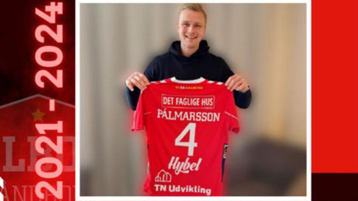Palmarsson jugará en el Aalborg hasta 2024