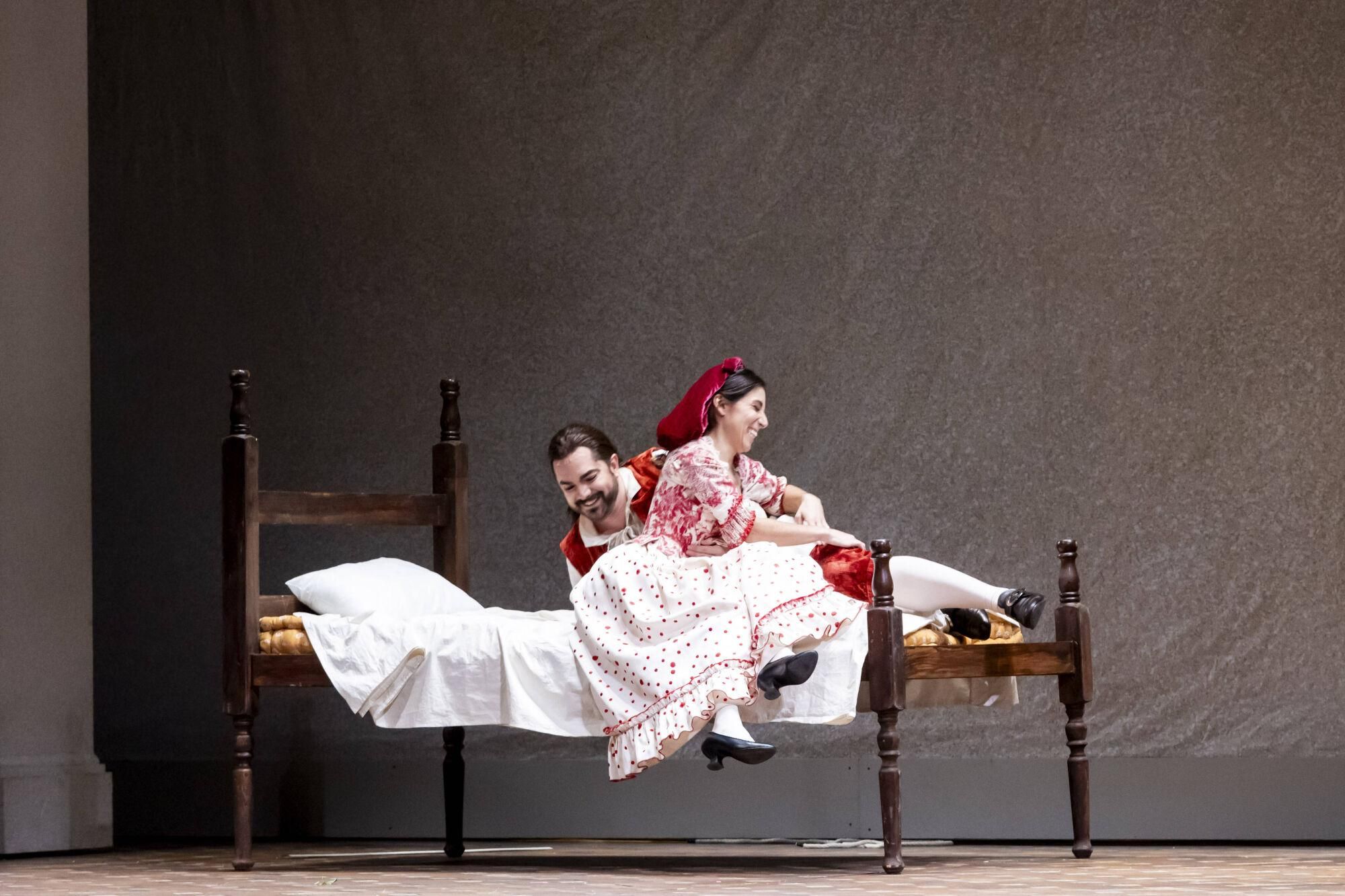 EN IMÁGENES: Ensayo en el Campoamor de la ópera "Las bodas de Fígaro"