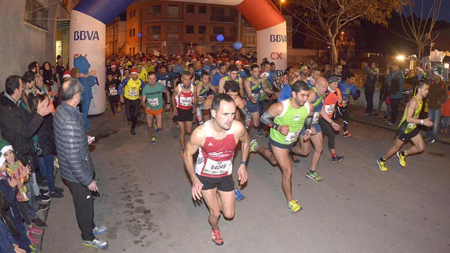 Raich i Ballesteros s´imposen als 5 km de la Cursa Nocturna de Nadal de Sant Vicenç