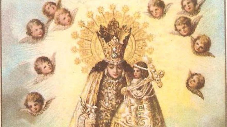 Imagen de la Virgen de los Desamparados