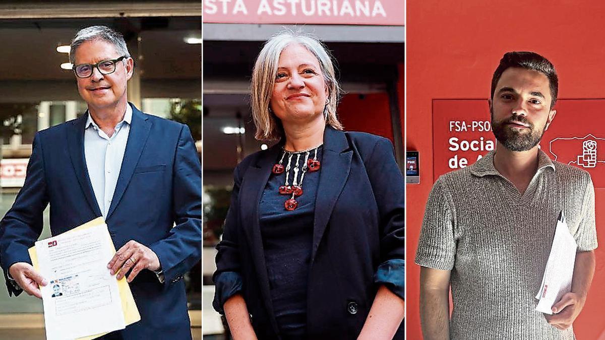 Nuño, Cueto y Llera se lanzan a por los avales para ser candidatos a la Alcaldía