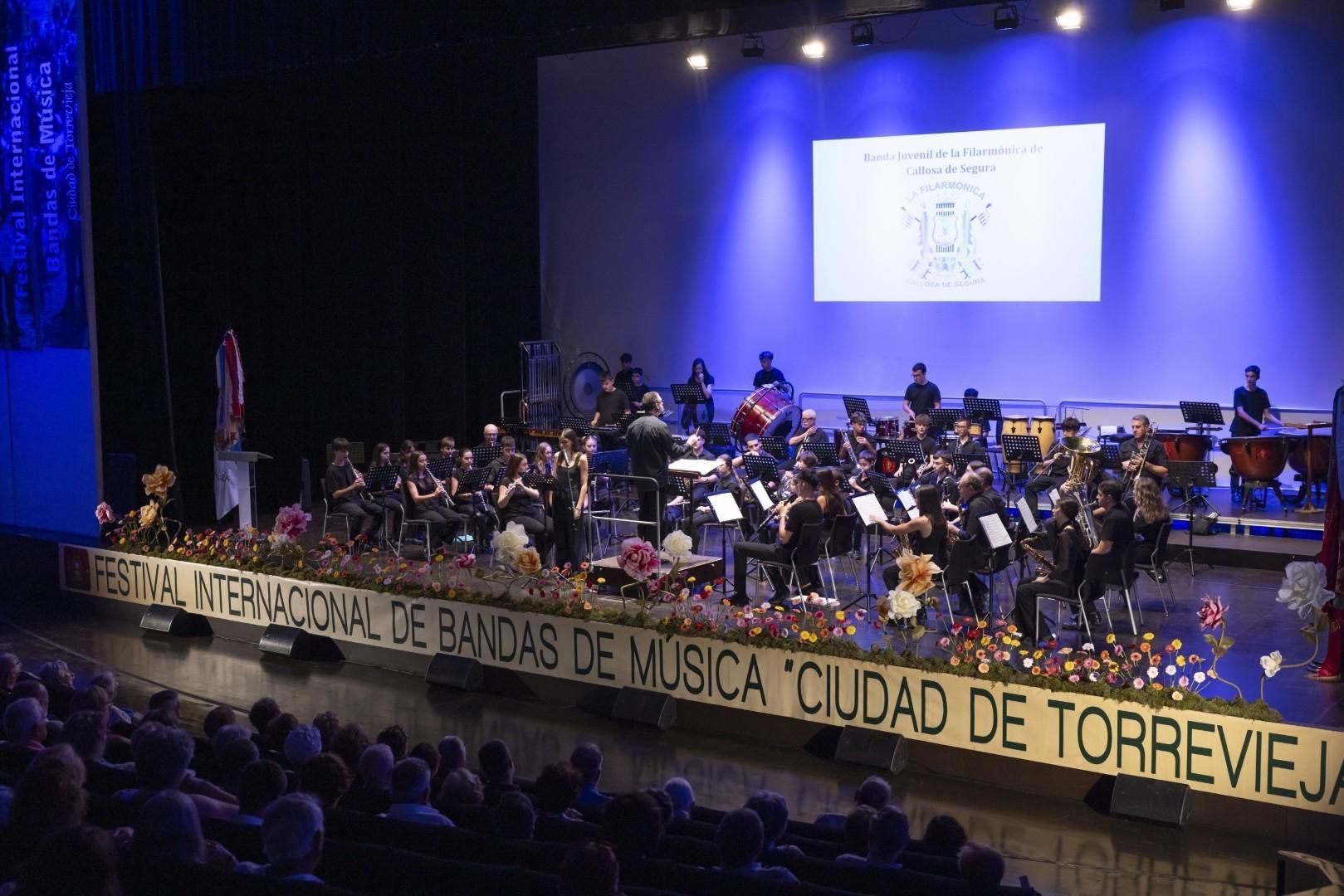 Las bandas de música de Paiporta y Catarroja, protagonistas del Festival Internacional de Bandas Ciudad de Torrevieja