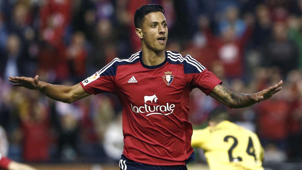 Maikel Mesa, durante su etapa como jugador de Osasuna