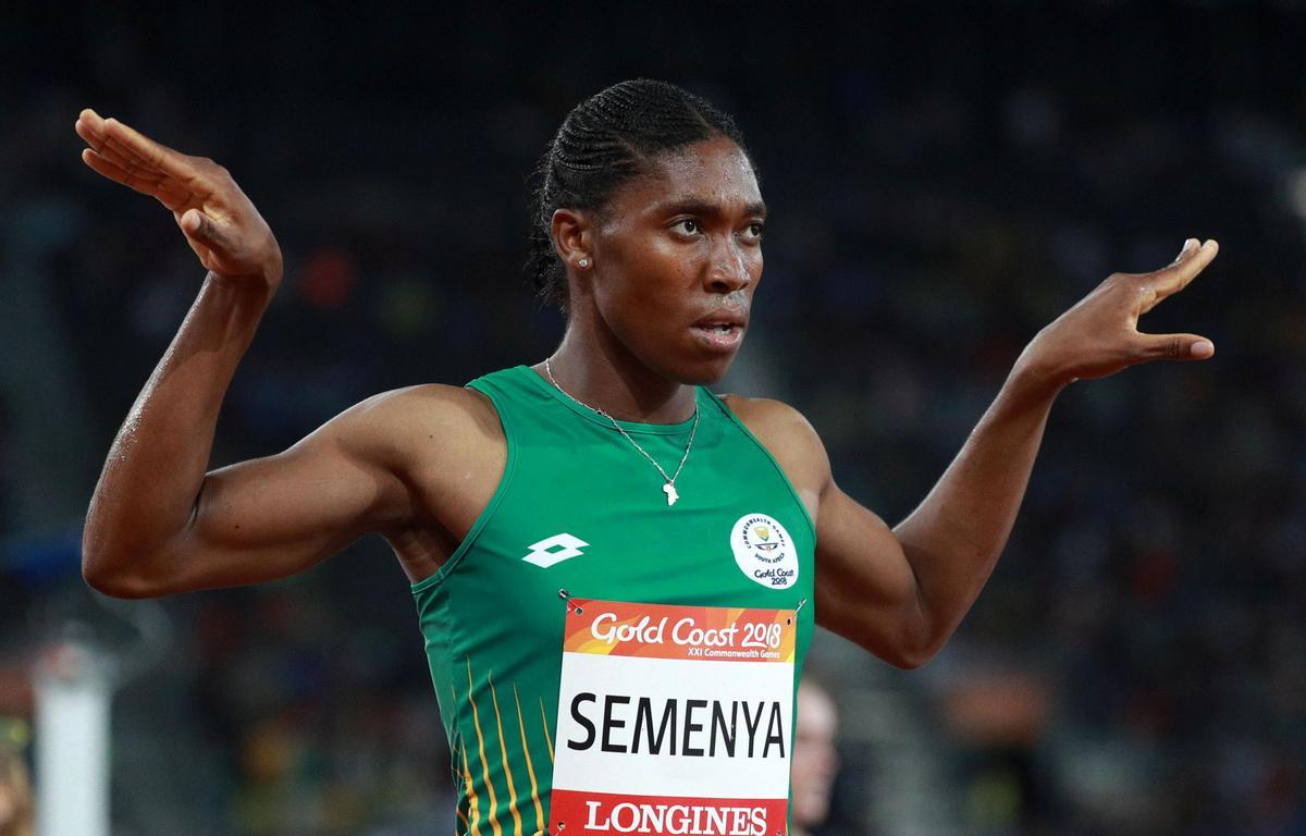 La atleta sudafricana Caster Semenya.