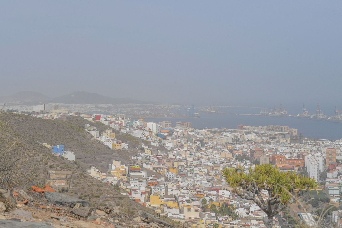 Calima en Las Palmas de Gran Canaria (08/02/24)