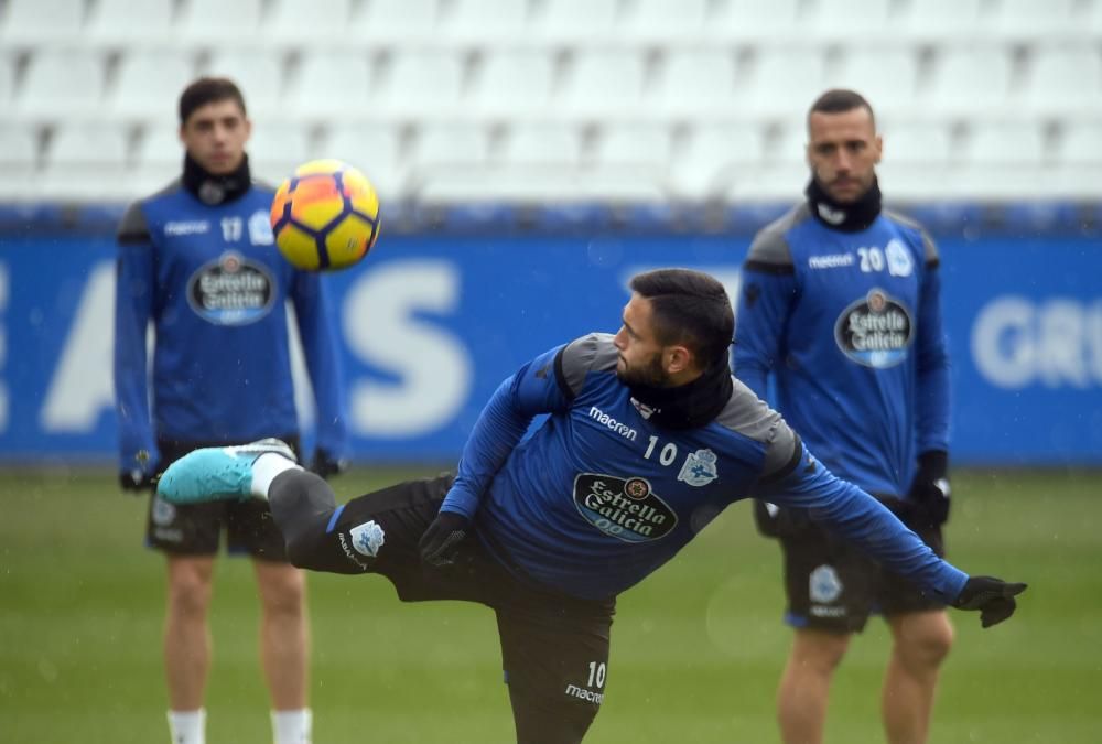 Última sesión del Dépor antes del Camp Nou