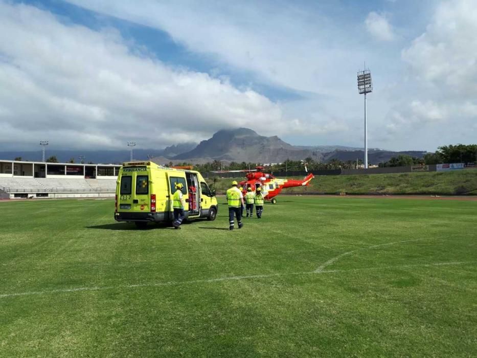 Senderista fallecido en Masca