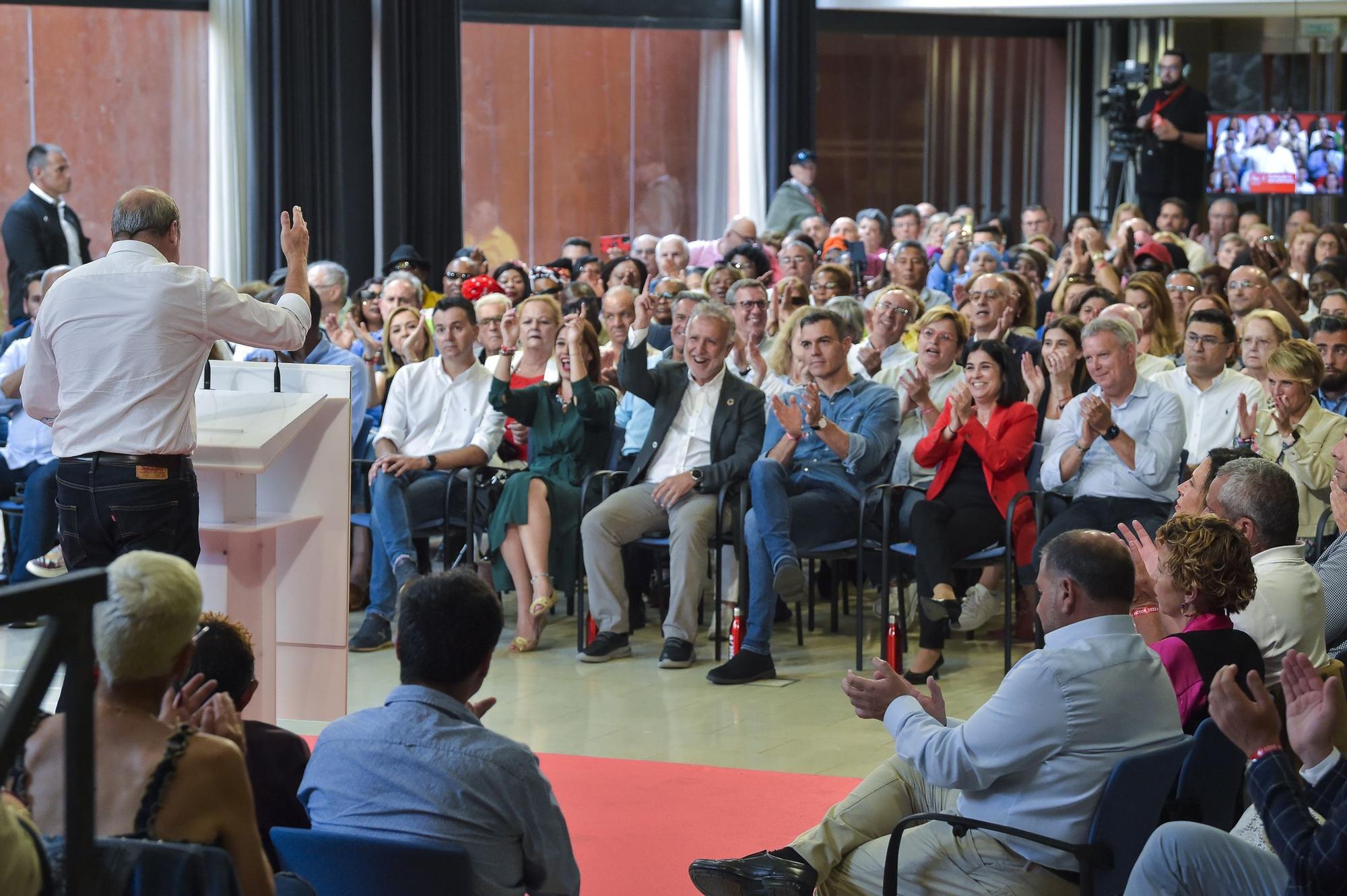 Mitin de Pedro Sánchez en Gran Canaria