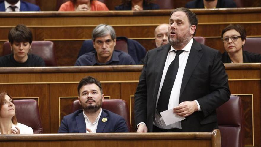 Junqueras: «Ens necessitem mobilitzats però rebutjant la violència vingui d&#039;on vingui»