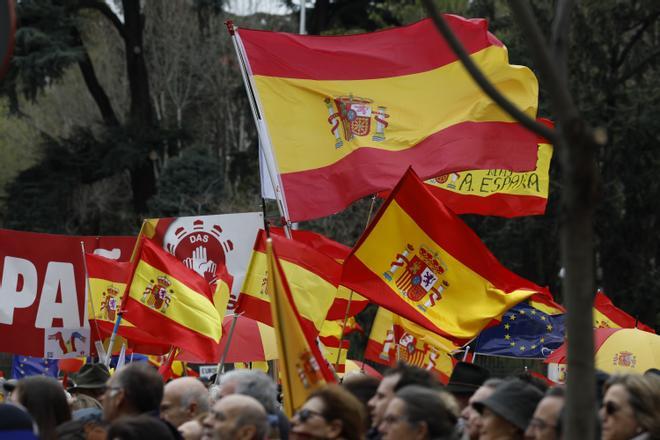 Concentración en Madrid contra la Ley de Amnistía