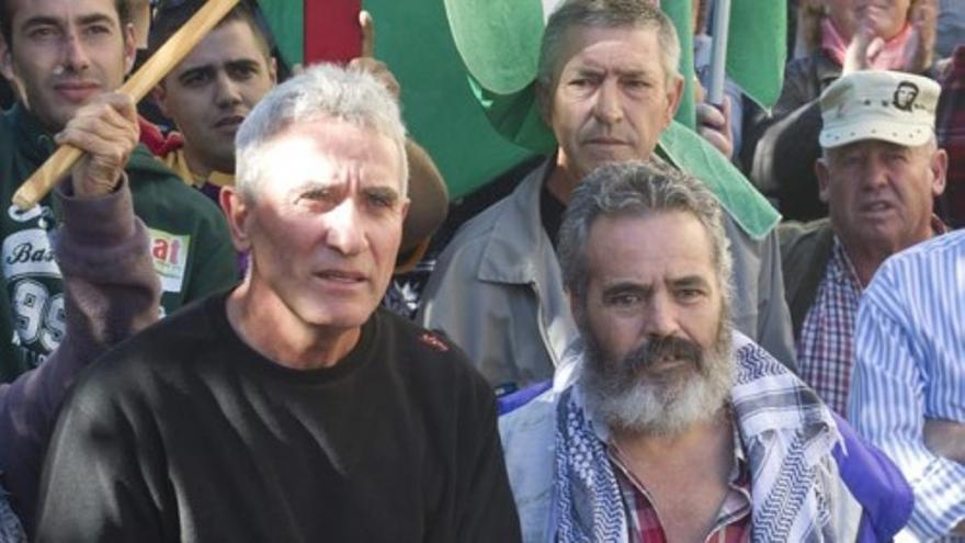 Cañamero y Sánchez Gordillo se niegan a declarar por la ocupación de Las Turquillas