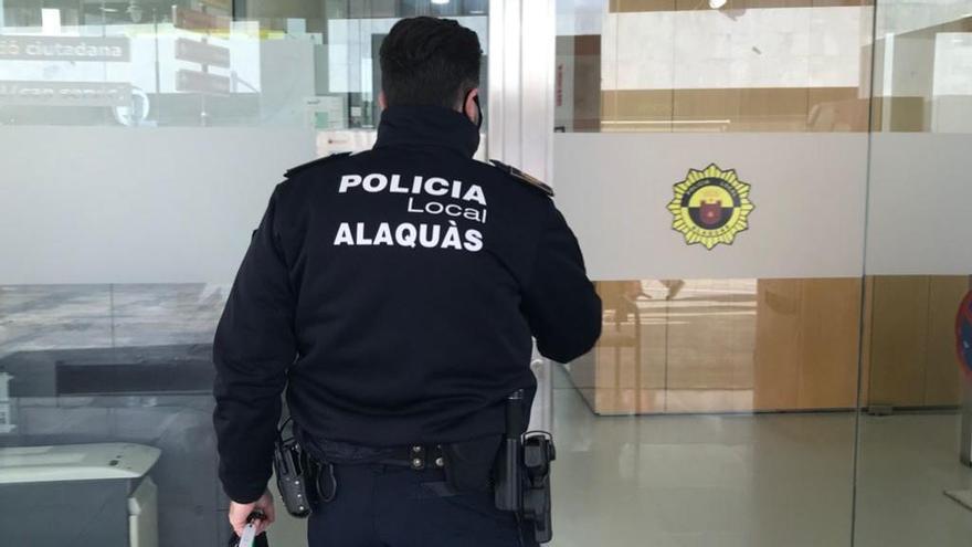 Un agente de Policía Local de Alaquàs.