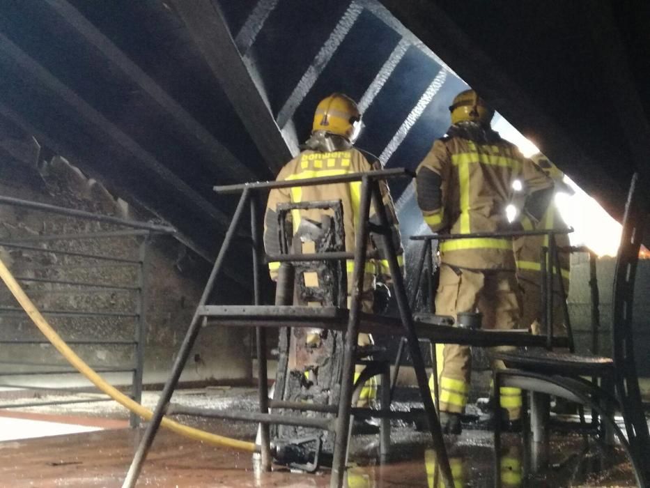 Incendi en una casa de Puigcerdà