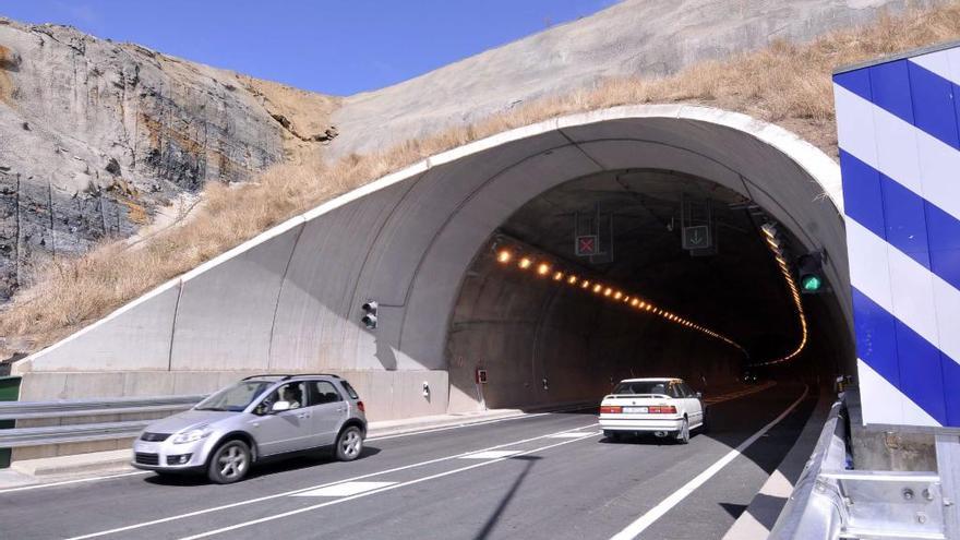 El túnel de Piqueras, en la N-111.