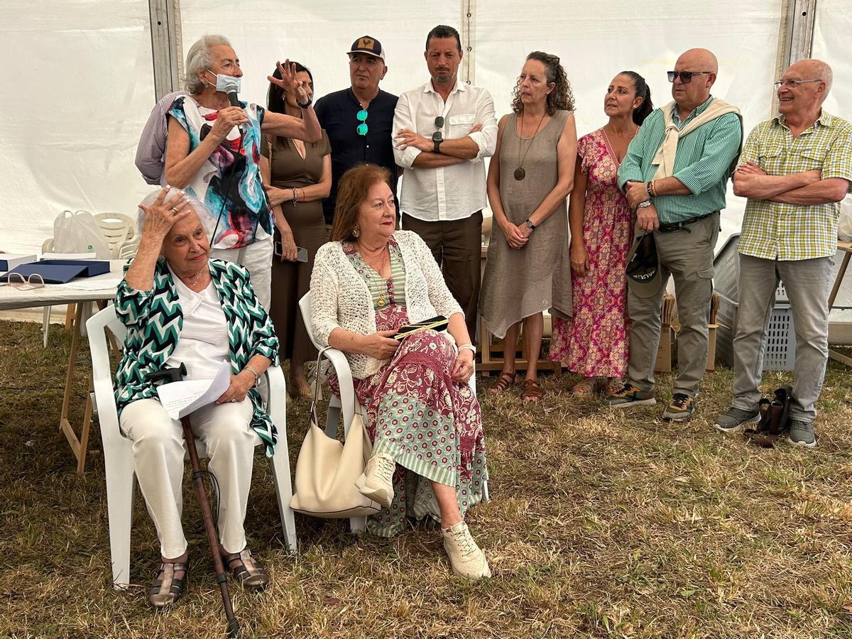 EN IMÁGENES: San Martín de Laspra dinde tributo a su vecina más longeva