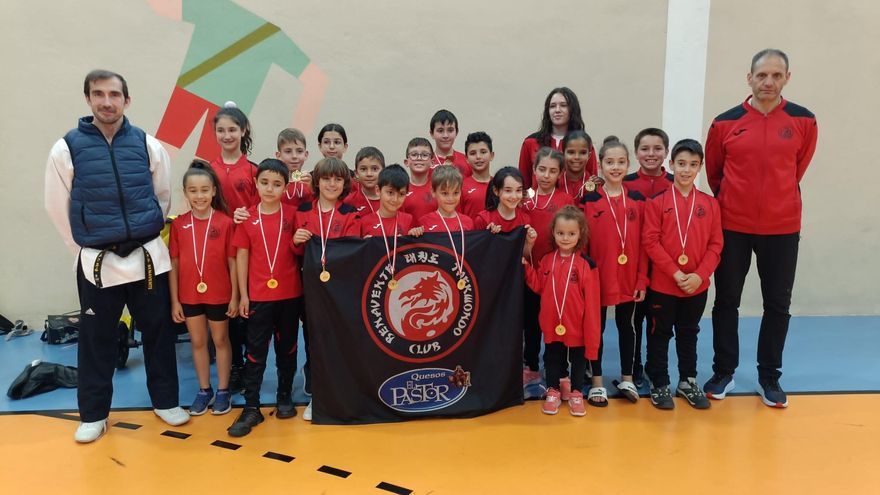 Lluvia de medallas para el Club Taekwondo Benavente Quesos el Pastor
