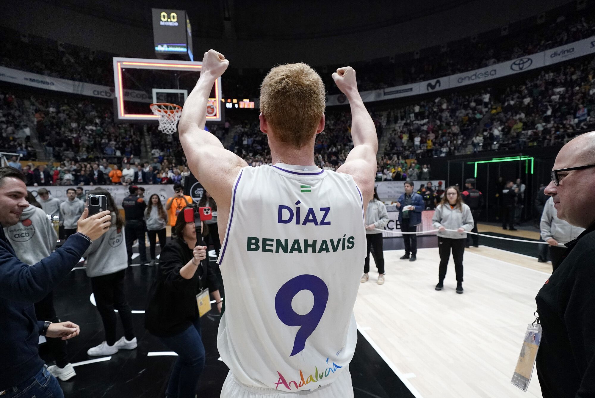 La celebración de la Copa del Rey de Unicaja, en imágenes