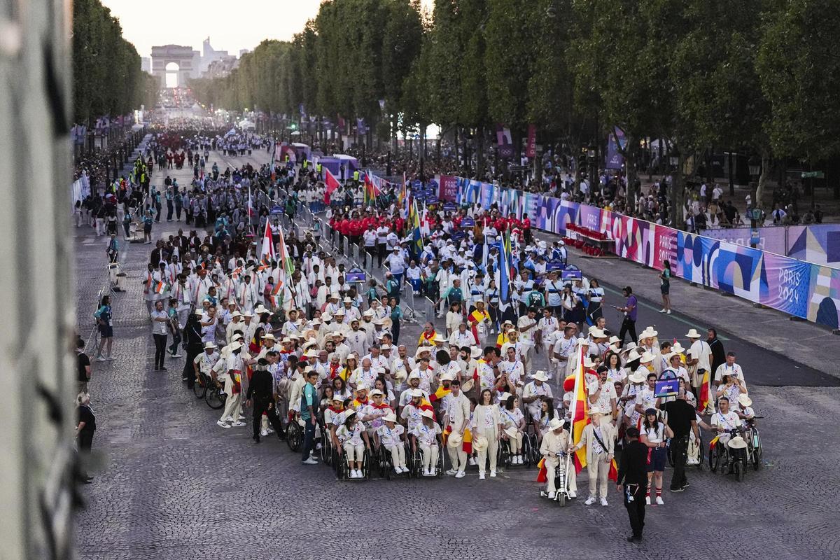 Inauguración de los Juegos Paralímpicos París 2024. Inauguración de los Juegos Paralímpicos París 2024.