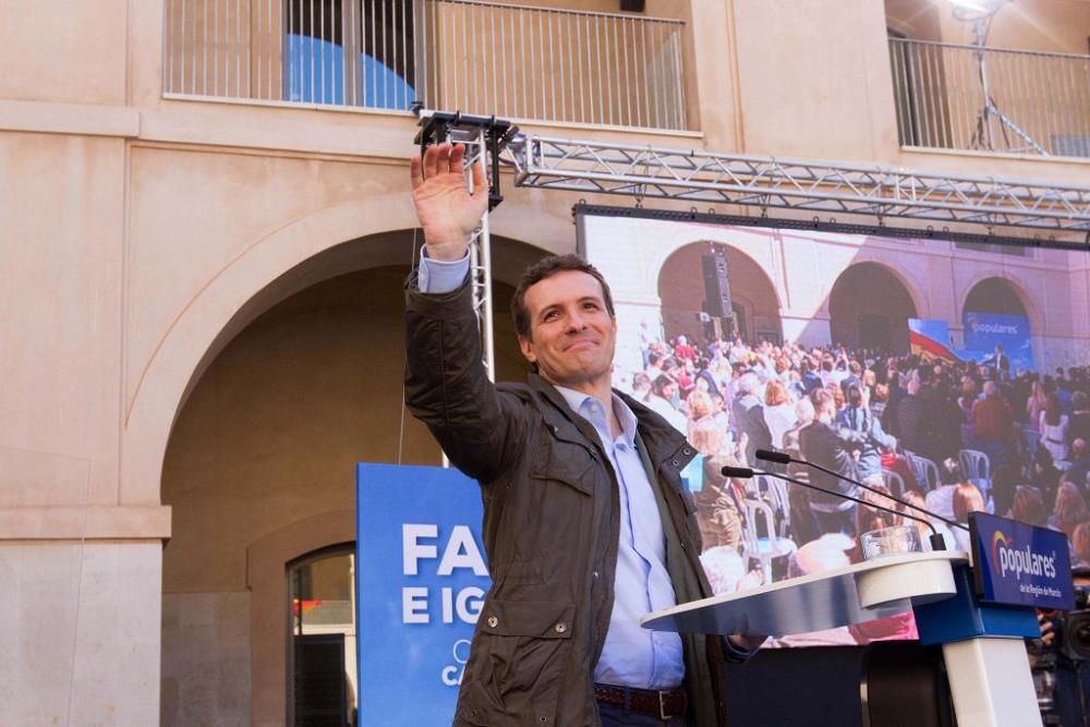 Acto de presentación de Noelia Arroyo como candidata a la alcaldía de Cartagena