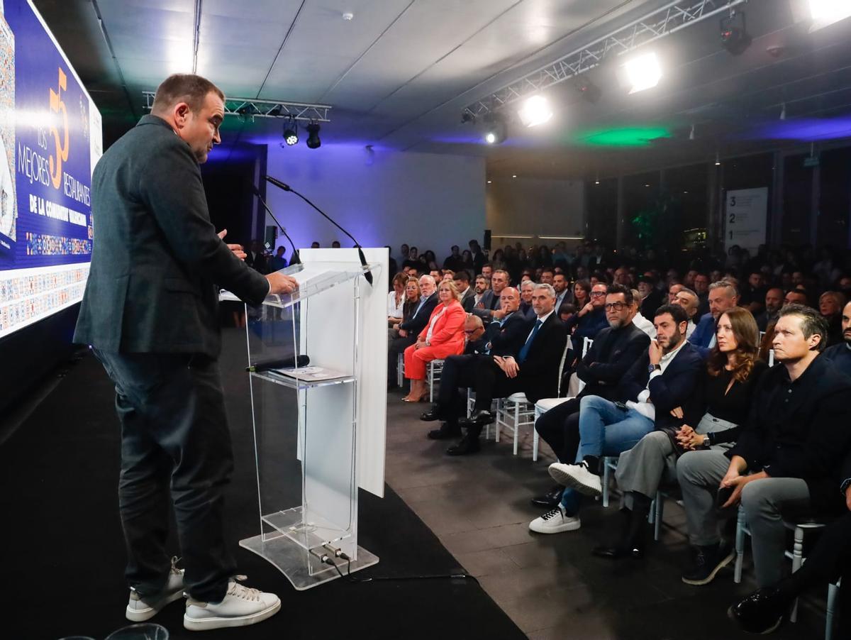 l crítico gastronómico de Levante-EMV, Santos Ruiz