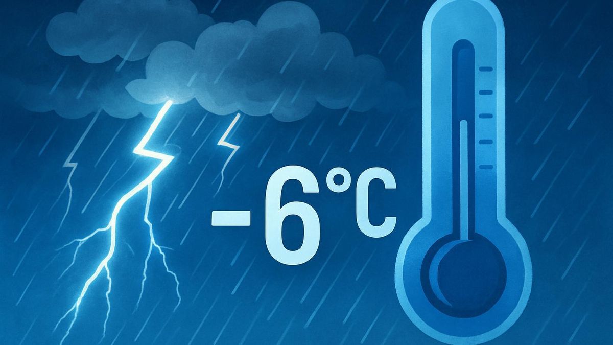 Alertan de un fenómeno raro en España: chorro polar en pleno verano, hasta 6 grados menos y tormentas
