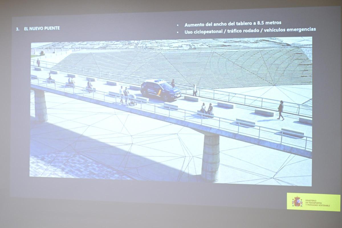 Prototipo de cómo será el nuevo Pont Vell de Paiporta.