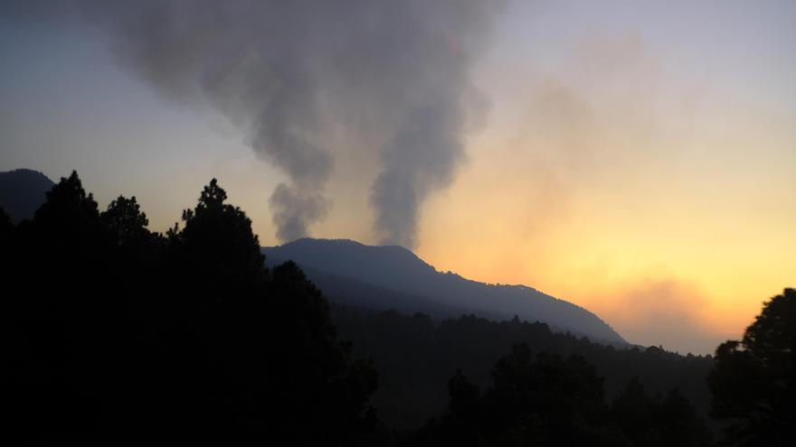 Las colas del volcán de La Palma están estables y lentas