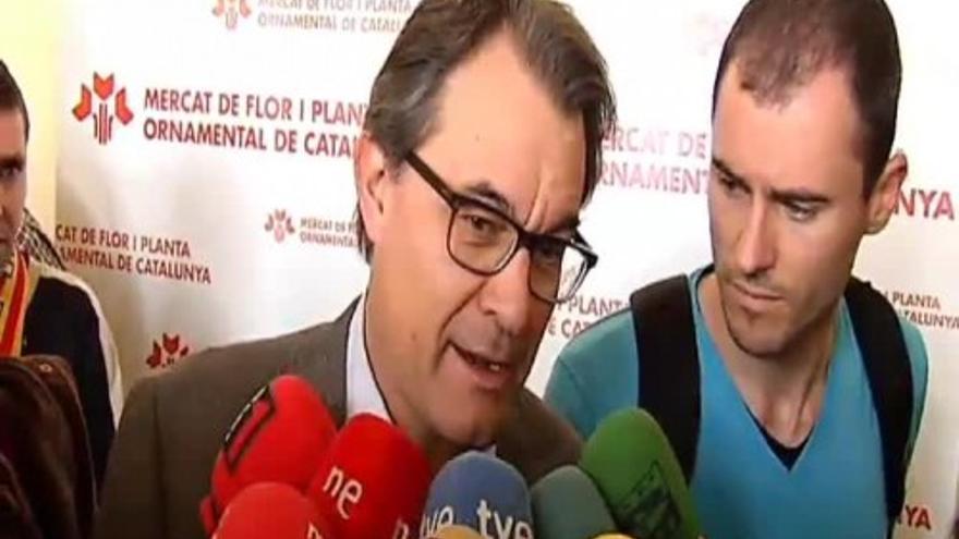 Artur Mas: &quot;Luchamos contra el Estado porque no tenemos más remedio&quot;