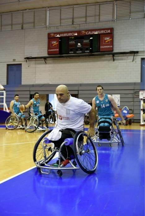 Baloncesto sobre ruedas en el Príncipe de Asturias