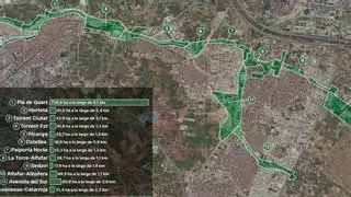 Los parques metropolitanos del Poyo y el Túria serán más grandes: La Generalitat suma más kilómetros tras el acuerdo con los ayuntamientos