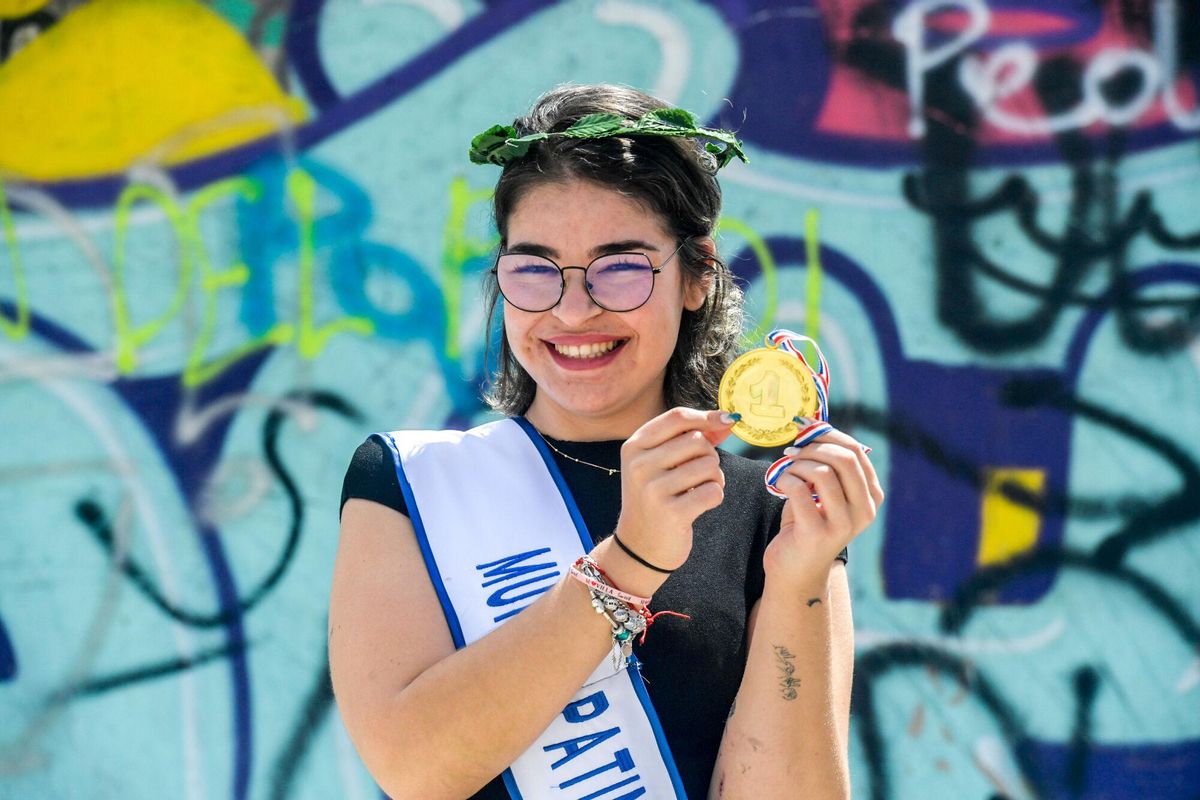 Cynthia Morillo, candidata a Reina del Carnaval de Las Palmas de Gran Canaria.