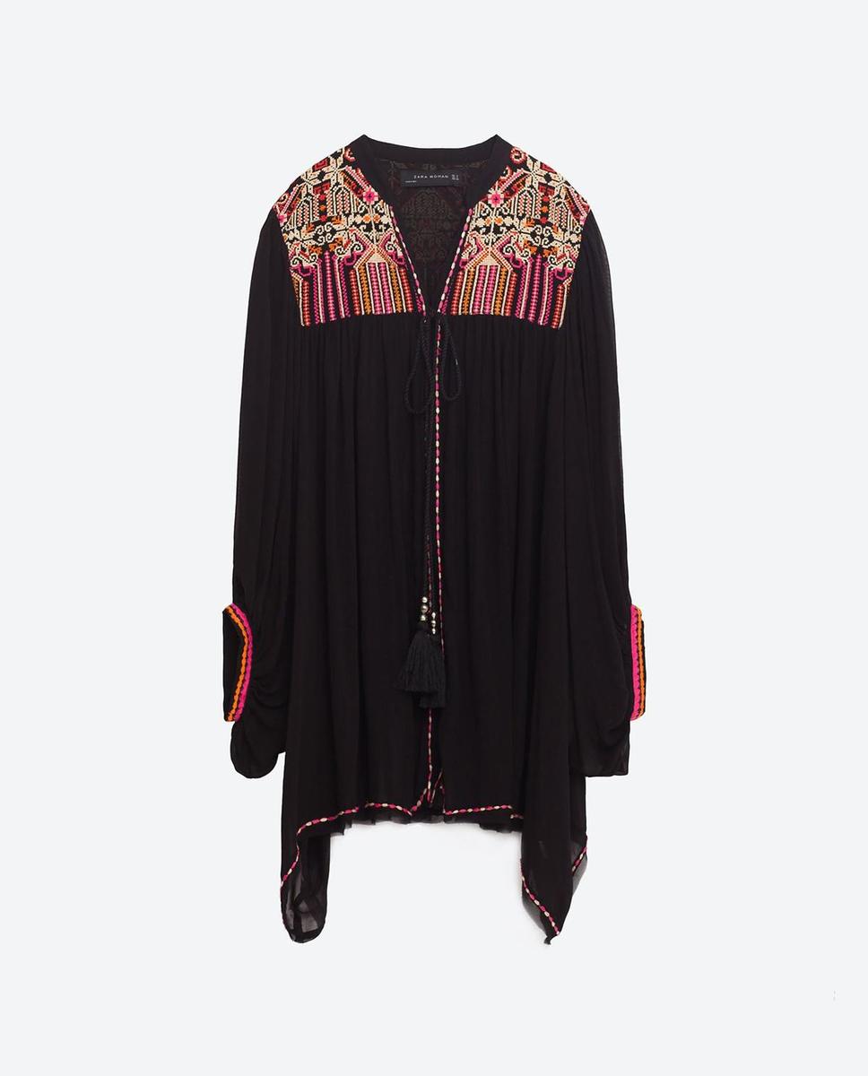 Kimono fluido, Zara