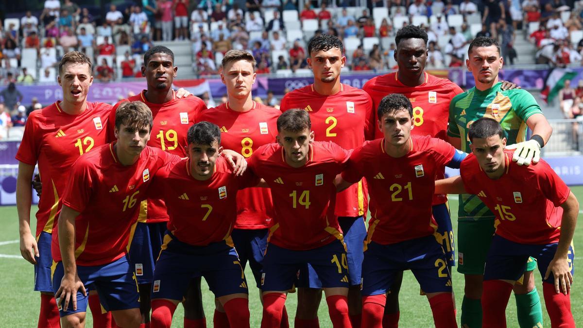 El equipo titular ante el partido de Egipto