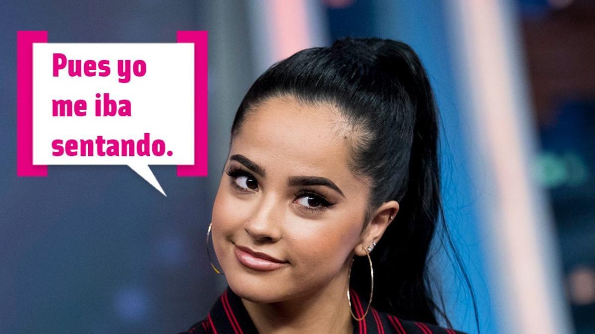 Becky G en 'El Hormiguero' hablando de la censura de su canción