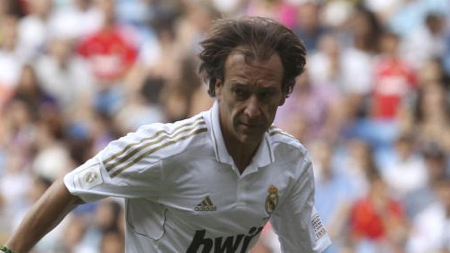 Alfonso en una imagen de su etapa en el Real Madrid.