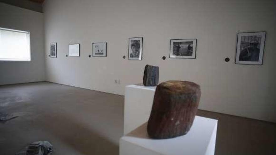 Exposición de fotos de minas y mineros en el Museo de Arnao