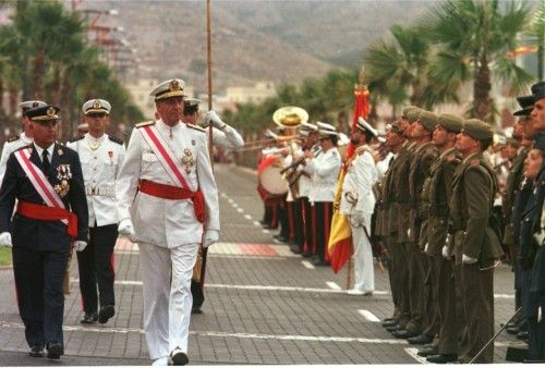Las visitas del Rey Juan Carlos a la Región de Murcia