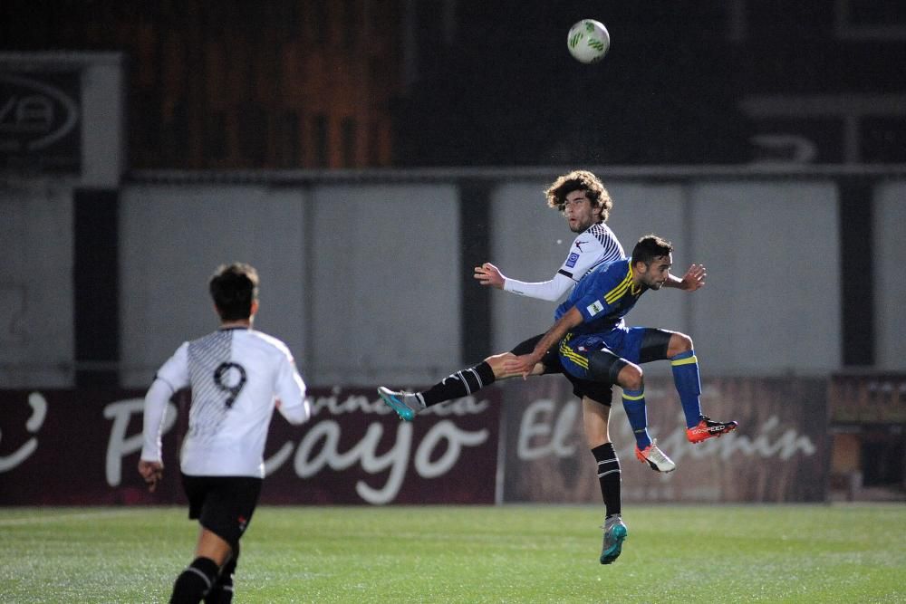 El partido entre el Caudal y el Celta B, en imágenes