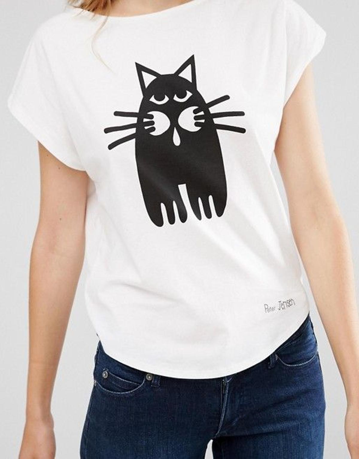 Camiseta de gatito
