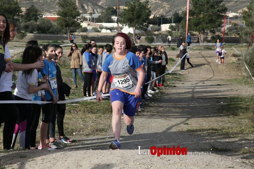 Final Regional Escolar de Cross de Campo a través