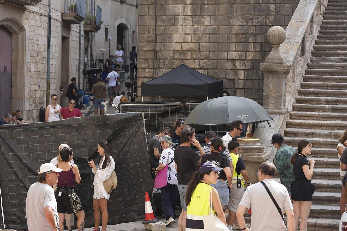 Girona catedral i entorn rodatge enredados