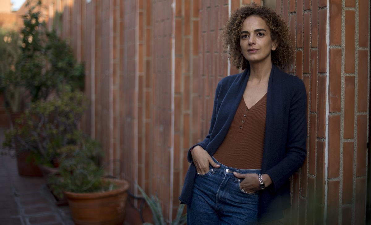 La escritora Leila Slimani, en Barcelona.