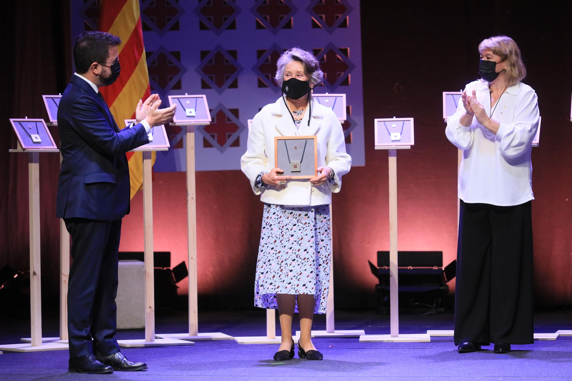 L'entrega de guardons de la Creu de Sant Jordi, en imatges