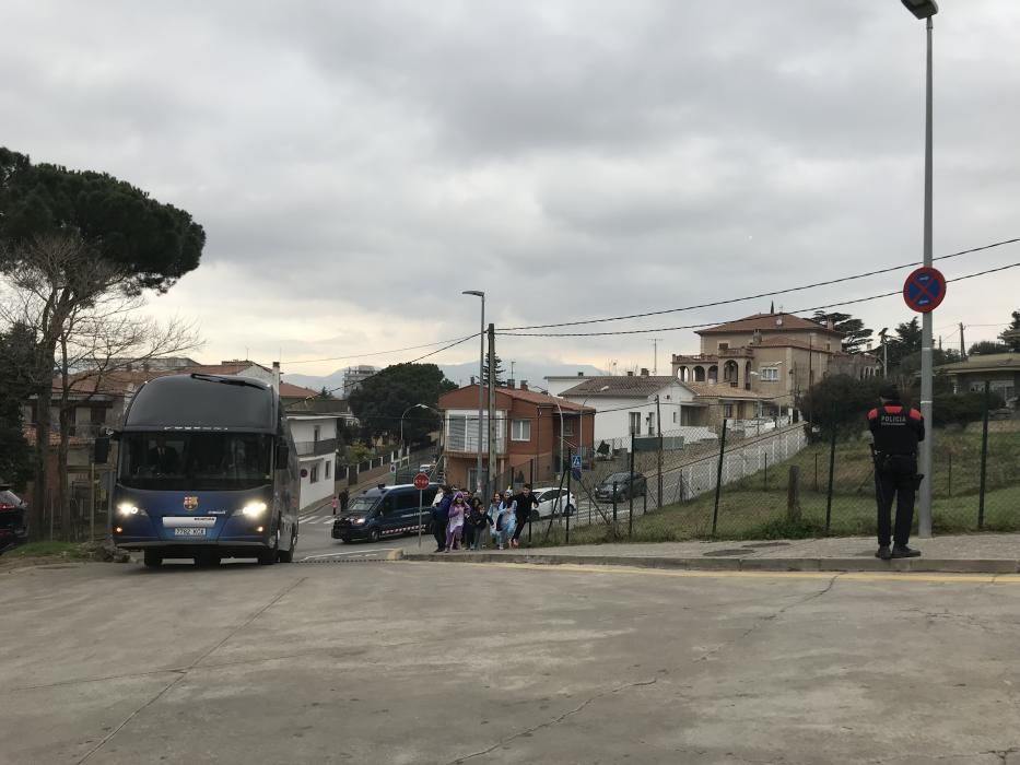 El Barça arriba a Girona