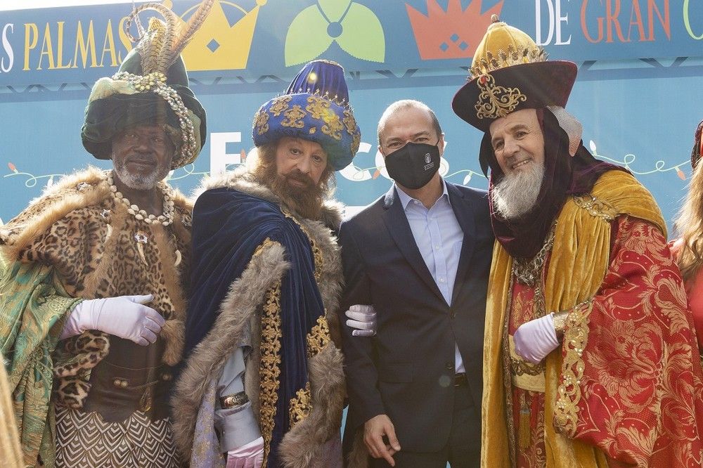 Llegada de los Reyes Magos a Las Palmas de Gran Canaria