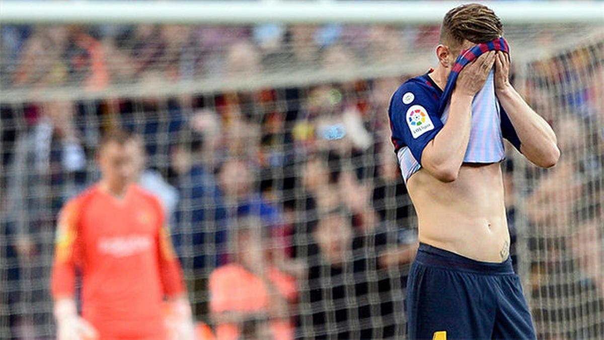 Rakitic fue expulsado y se perderá el partido ante el Atlético