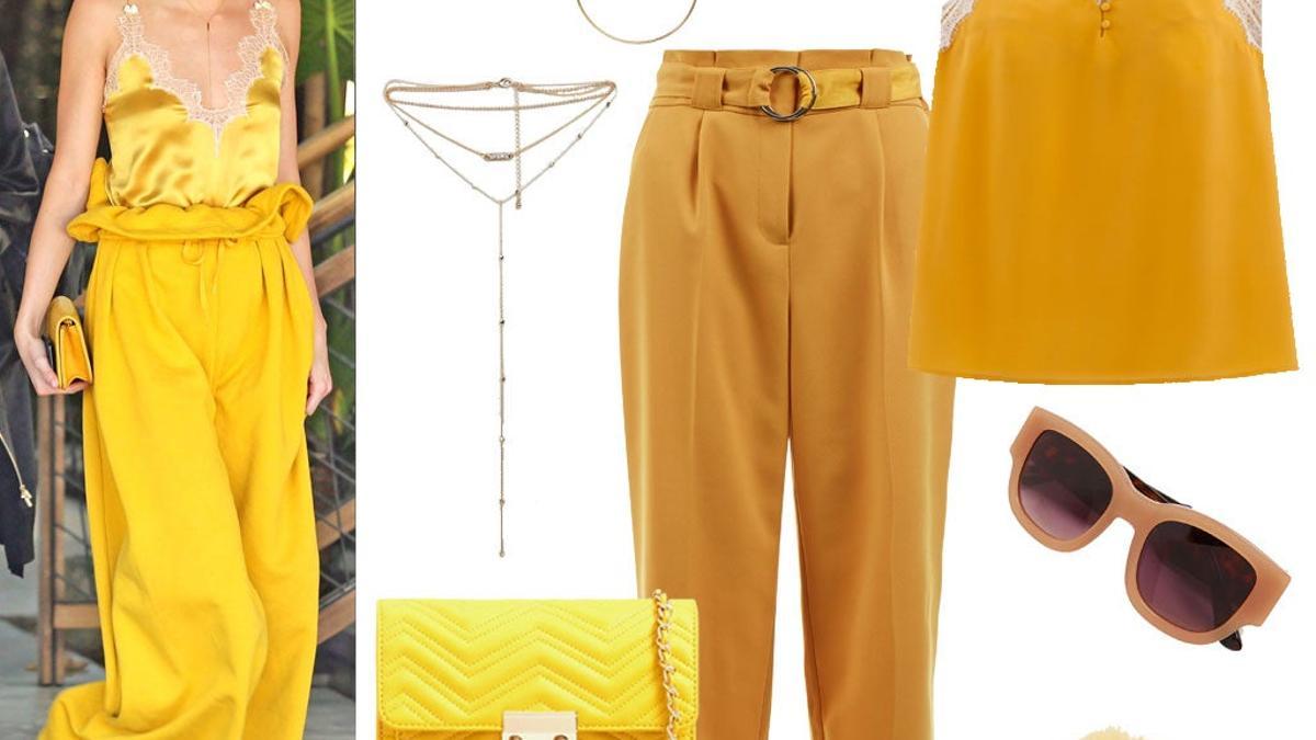 Kendall Jenner amarillo