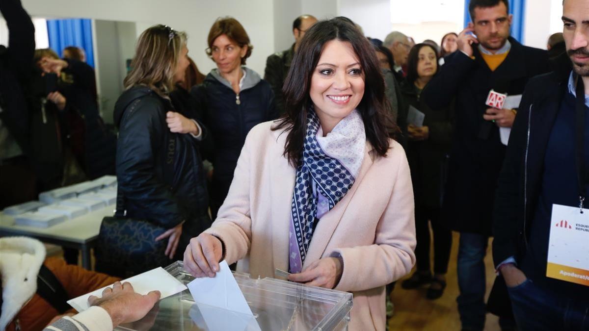 Marcela Topor, esposa de Carles Puigdemont