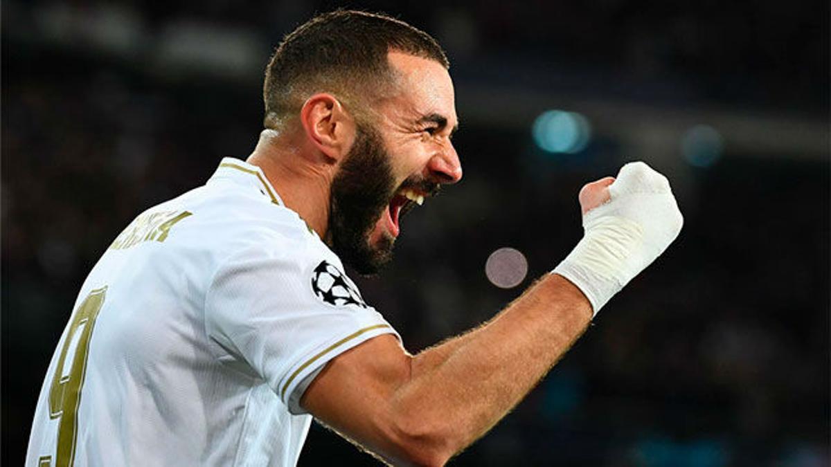 Una vez más, Benzema fue el mejor del Real Madrid